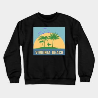 virginia beach Crewneck Sweatshirt